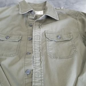 Abercrombie and fitch button down shirt